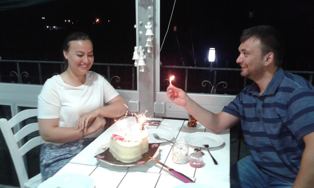 Ede Apart Otel Geyikli Buitenkant foto